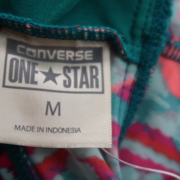 Converse Multi-Color Halter Tankini Top Size Medium NWT - Picture 2 of 8